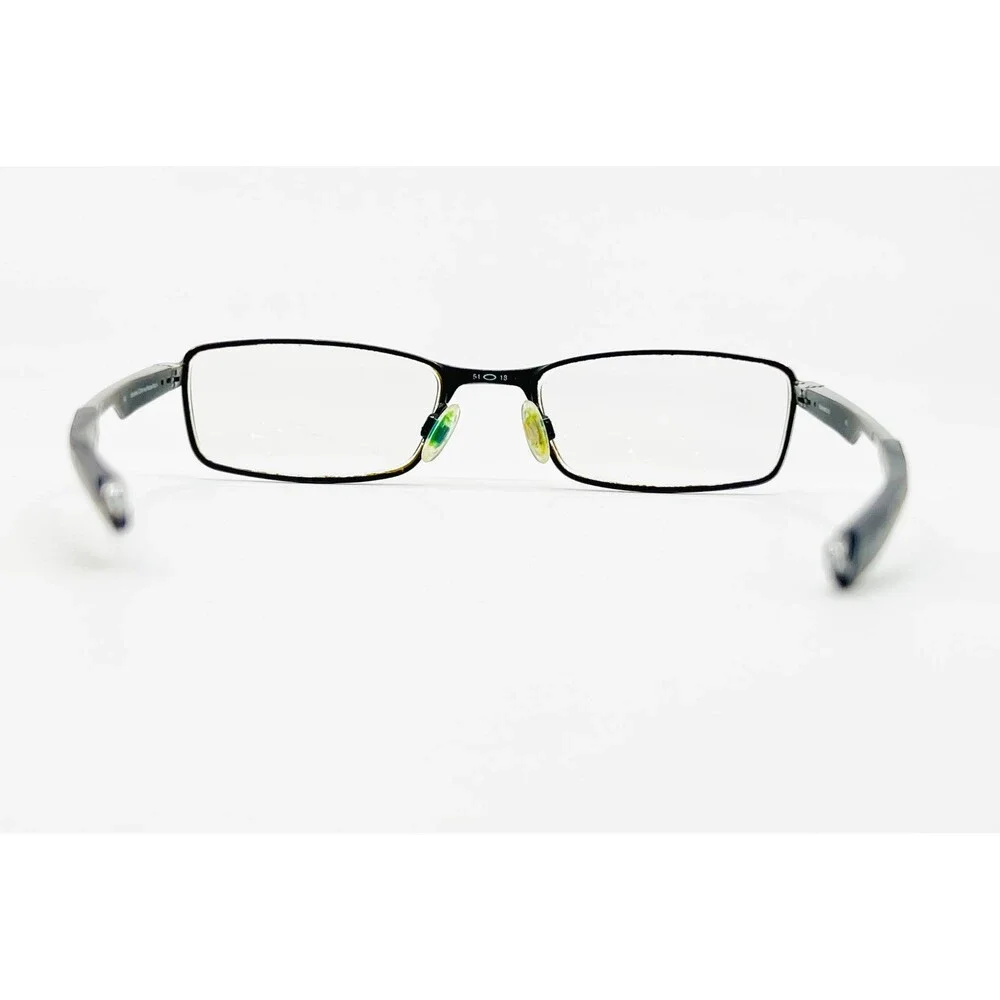Oakley Socket 2.0 Eyeglasses Mens Brushed Chrome Black Fair 51-18-133